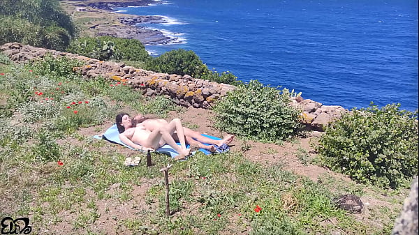 ANAL NATURIST – outdoor anal under the sun with a deep creampie inside!