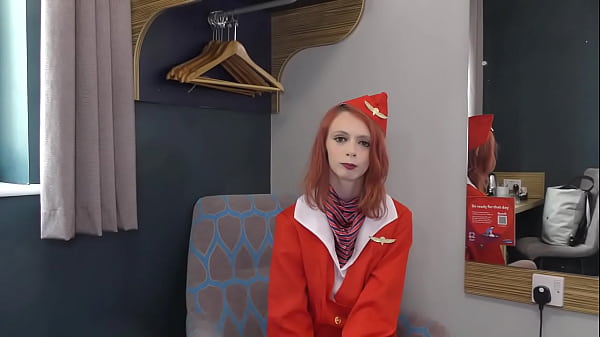 DarkMinxx -Petit British Air Hostess Recruit trys BBC