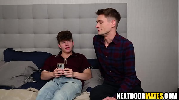 Bros before hoes | First time gay sex for straight guy
