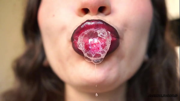 Drool dripping from my tongue 6