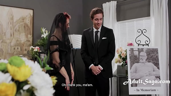GILF Widow Fucks Young Organizer On Her Husbands Funeral – Jayden Marcos, Ruby Lynne