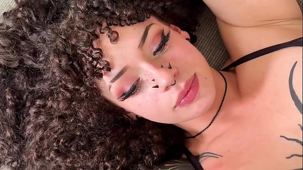 Big titty Goth slut wants to fuck raw until she cums hard