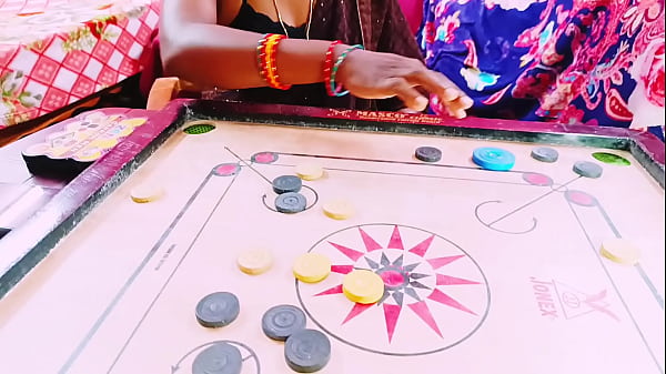 Full video. A carrom session led Bhabhi to flirt with her brother-in-law.Telugu dirty talks.