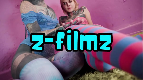 Tattooed Lovers Share a Wild Strap-On