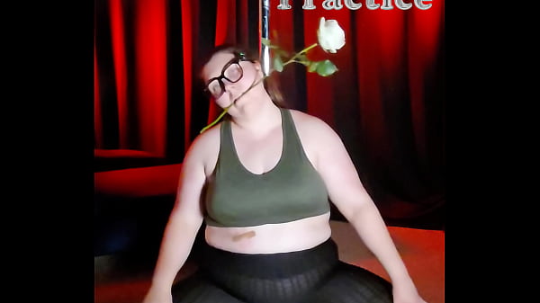 Thick PAWG Lexi Twerks on the Pole Curvy Ass Practice Turns into Naughty Nude Surprise (4K Portrait)