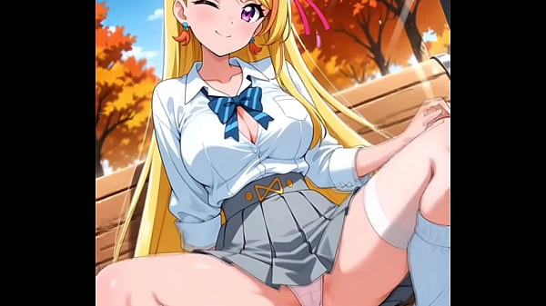 Hentai Blonde Girl Masturbate AI Generated