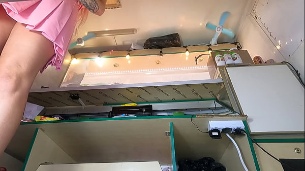 I just hope this sexy and dumb bitch wont ever find this hidden camera