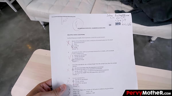 PervyMother – Dishonest Student Cheated To Raise his Grades and Earn his Stepmom’s Approval, Lexi Luna, John Anthony