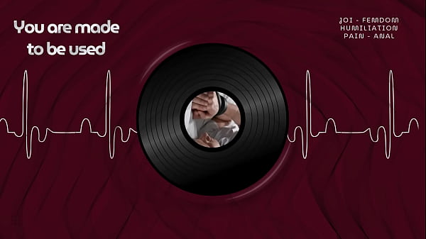 You are made to be used – Femdom joi anal humiliation