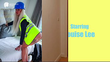 Big Tited Realator Louise Lee play with sex toys at work before shagging co-worker and getting fucked in the ass with her toys