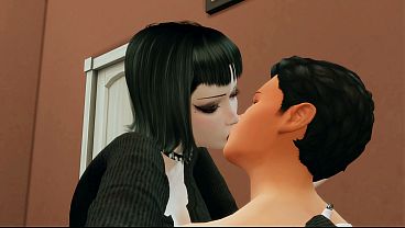 Fucking the big titty goth (Sims 4)