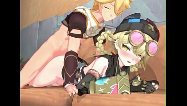 Genshin Impact – Jahoda & Aether’s Passionate Sex 3D Hentai Animation with Moaning