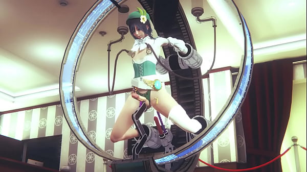 Genshin Impact Yaoi – Venti in sex machine and Fucked – Sissy crossdress Japanese Asian Manga Anime Game Porn Gay