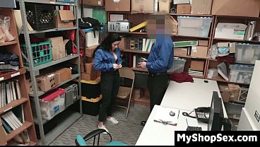 Guard Finds the Stolen Goods and Then Makes Her an Offer She Cannot Refuse – Myshopsex