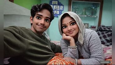 Indian Outdoor Bangali Stepsis bed Romanse kiss Audio Story video by -Snapzstudio