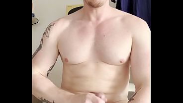 POV: Thick Muscle Bro Jerks off with You While He Tells You About the Berlin Sex Party