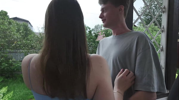 public ass fuck on voyeur papys porch