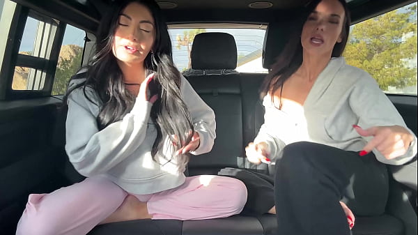 Risky Roadside Scissoring – Cami Strella x Ivy Ireland