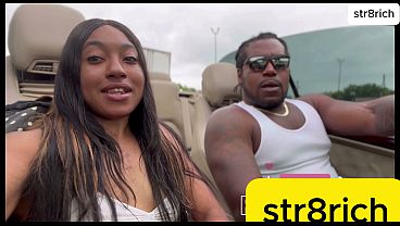 So Risky Str8rich pick up ebony street 304 and use her THOT pussy all night long