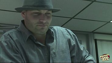 This hot bitch got her ass drilled on this leather couch by this lucky dude.