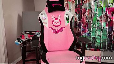 Tug Casting Quickies! Brunette Personal Assistant Victoria Voxxx Gives A Sticky POV Handjob