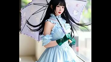 Ai Generated Gothic girl