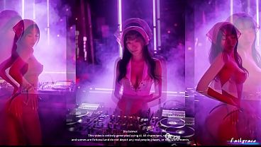 ai generated korean DJ solo SFW vs NSFW failgrace