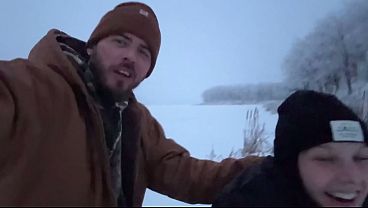 Almost Caught Fucking Outside Then Warming Him Up with My Dripping Pussy