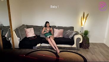 French Pegging – Femdom Domination Strapon Humiliation then Switch Doggy and Cumshot