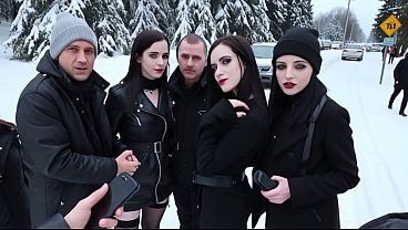 Goths cumfest winter party in Transylvania – AI Interactive Video