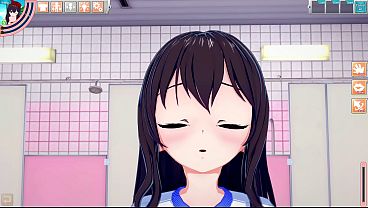 Koikatsu sex on the shower room