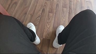 Raging Sock Kink Jerk Off by PhantomGentX! Master Slams Throbbing Dick in Sock Fetish Ritual