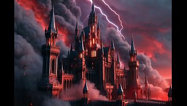 sexywoman demon knight fantasy AI  Generated