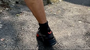 A courier gifted with a powerful big cock harshly fucks a twink’s tight asshole bareback