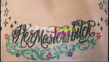 After drinking a lot trashy slut taught to spit then on her back pissing on the grass and toe fucked by her Master. Trailer