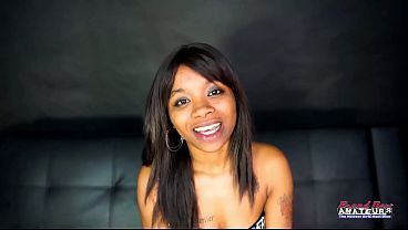 Brunette Evelyn Rims And Sucks A Throbbing Cock To Get Her Pussy Banged!