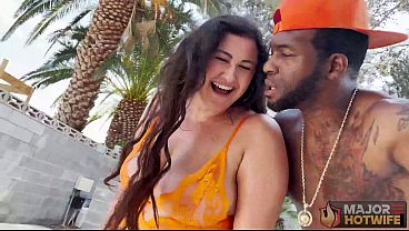 Cougar Josie Jaxxon Gets Pounded By The Pool By Big Dicked Rome Major!