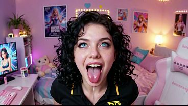 Gamer Step Sister Begs For My BIG COCK [AI Generated]