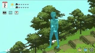 hentai game summer days vacation . hot brunette making a blowjob