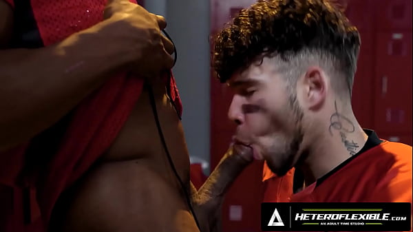HETEROFLEXIBLE – Angry Straight Alpha Adrian Hart Dominates Football Teammate In Locker Room