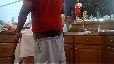 Home alone and bored playing with my meat.