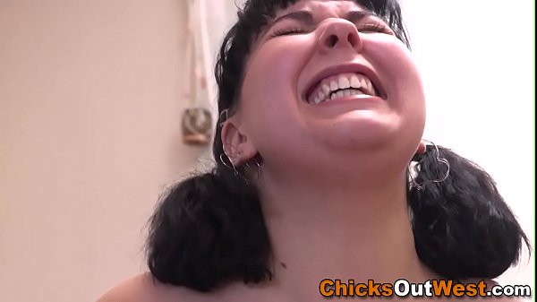 Horny chubby australian wench with big tits