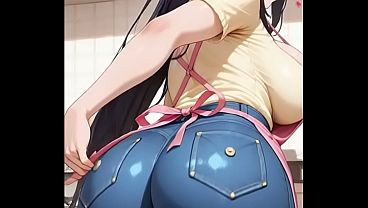 Lovescape AI Creation: Hentai MILF in Stunning Detail