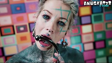 Pink Corset Anal Slut Steel Toy Deep Fucking & Magic Wand Squirting Orgasm