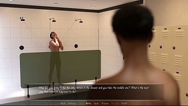 Str8 4 – Big Cock in Gym Shower