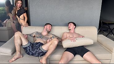 The Girl Came to Check the Jacuzzi and We Ended Up Destroying Her Pussy in a Hardcore Threesome – Yessica Bunny