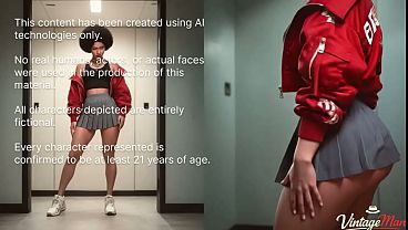 A girl offered to give a blowjob in exchange for being released from the police station, but instead the whole office took turns fucking her![AI Generated]