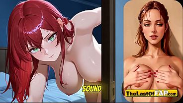 A nighttime visit with a cock inside her vagina until he cums – UNCENSORED HENTAI