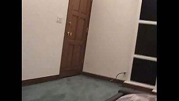 A young porn model in the porn producer’s office. Fucking, masturbating in the shower and pissing in the toilet