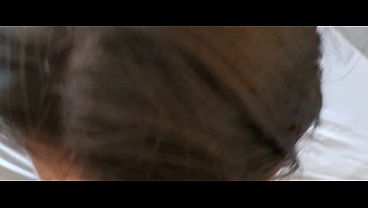 Amateur tattooed girl sucks my cock in latex suit